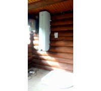 Монтаж электроводонагревателя ЭВАД-100/1,6 кожух из нержавеющей стали
